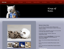 Tablet Screenshot of kingsofsiam.com
